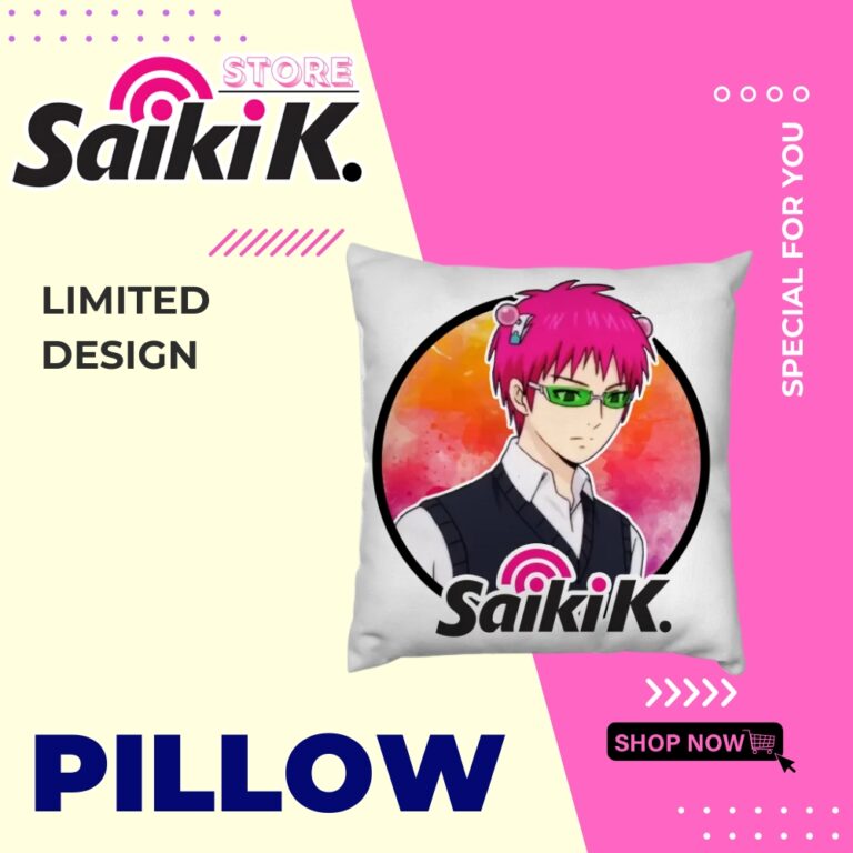 Saiki K Store Pillow - Saiki K Store