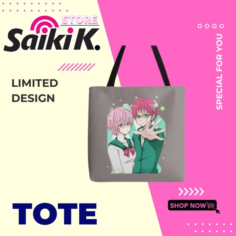 Saiki K Store Tote - Saiki K Store