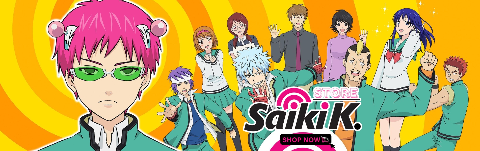 Saiki Store Banners - Saiki K Store
