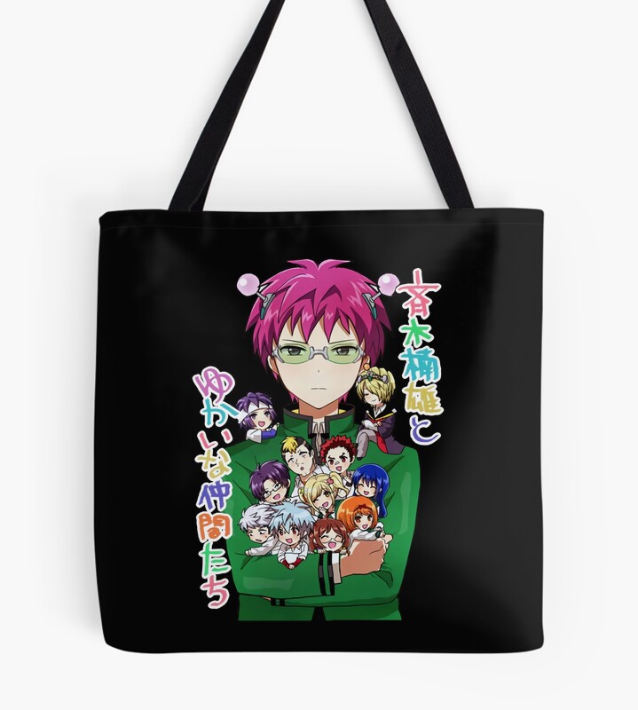 The Disastrous Life Of Saiki K Dreadful Life Tote Bag